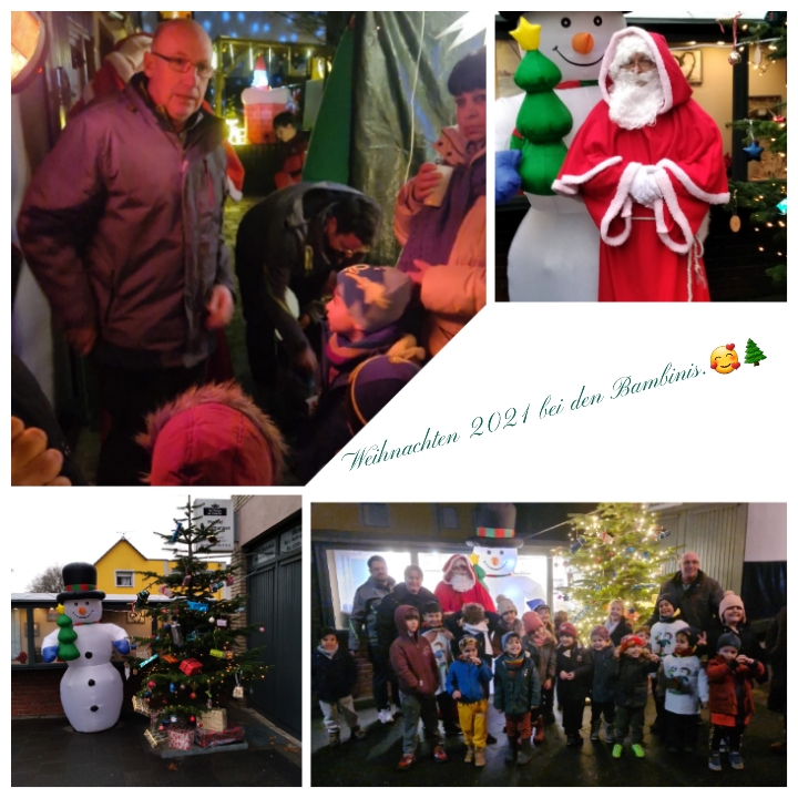 Weihnachten 2021 bei den Bambinis